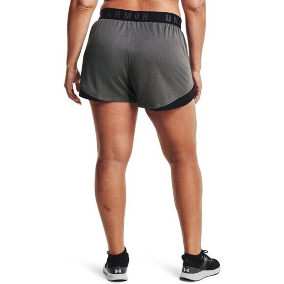NWT UNDER ARMOUR Women's Play Up 3.0 Shorts Sz 3X Plus Size Gray - Picture 5 of 12